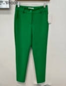 P1002 - Solid High Waist Casual Pants